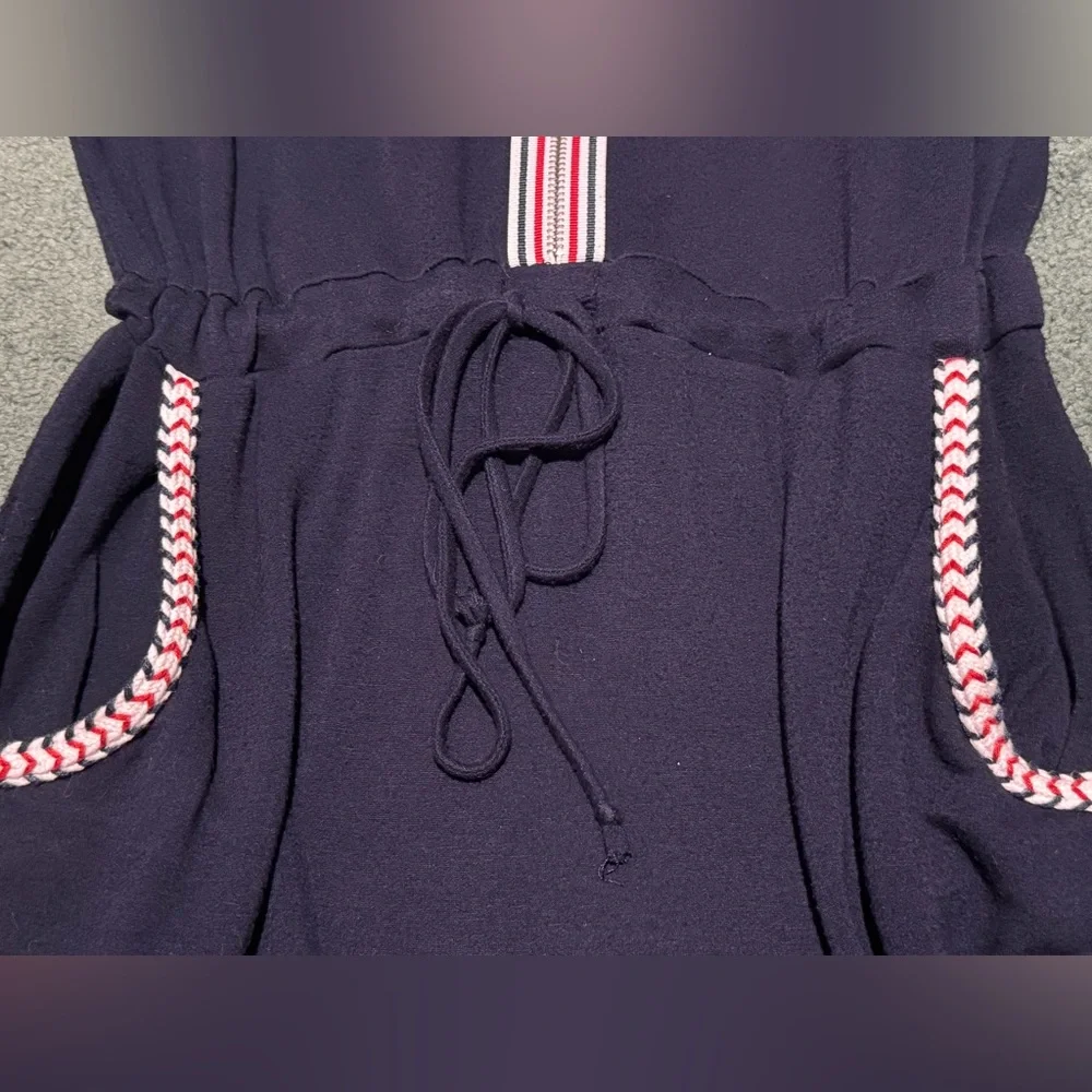 VENUS Super Comfy Women’s Blue Summer Dress with Red, White, & Blue Accents - Picture 3 of 8